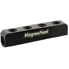 Mp-7600-04-blk Magnafuel/magnaflow Fuel Systems Quad Log Black With 10an Ports