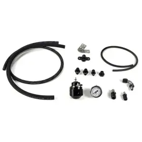 Maperformance 796716567080 Map Afpr Fuel Pressure Kit Aem Regulator Stainless Hose For Mitsubishi Evo 10 X
