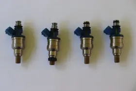 B6s7-13-250 Mazda 90-93 Miata Mx5 Mx-5 Oem Na6 1.6 Fuel Injector Set 4 Used Blue 1990-1993