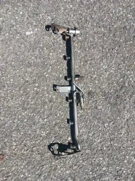 1040701395 Mercedes E320 W124 M104 Fuel Rail And Pressure Regulator 300e