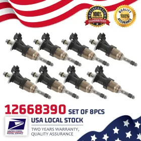 Modigt 12668390-8n 8x Oem Quality Fuel Injectors For 2015 2016 2017 Chevrolet Tahoe 5.3l V8
