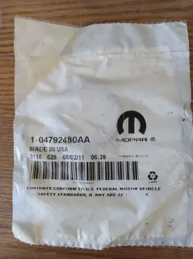 04627591aa Mopar Genuine Oem Fuel Injection Throttle Body Mounting Gasket For Chrysler
