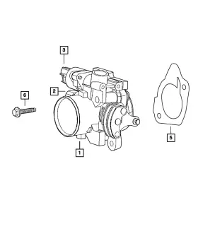 04861164ab Mopar Genuine A.i.s Motor 4861164ab