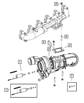 05140305aa Mopar Genuine Air Control Valve 5140305aa