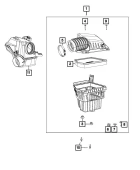 06105220aa Mopar Genuine Hex Head Screw 6105220aa