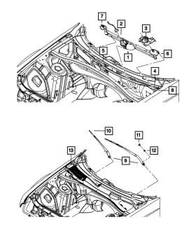 06507942aa Mopar Genuine Hex Head Screw 6507942aa