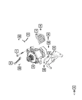 06512944aa Mopar Genuine Hex Head Screw 6512944aa 06512944aa Mopar Genuine Hex Head Screw 6512944aa