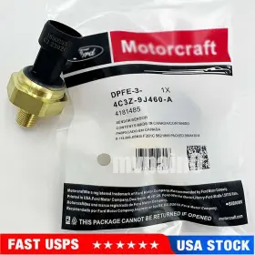 F7tz-9j460-a Motorcraft Ford Dpfe-3 Back Pressure Ebp Sensor 97-05 Diesel 6.0l / 7.3l Us Ship