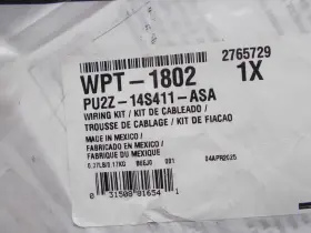 Pu2z-14s411-asa Motorcraft New Control Module Connector Wpt-1802