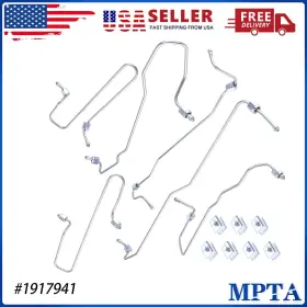 1917943 Mpta 1917941 3406 1917942 Fuel Injection Line Kit For Cat Caterpillar 6pcs