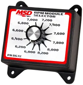 6.0k-8.2k Msd 8672 Rpm Module Selector