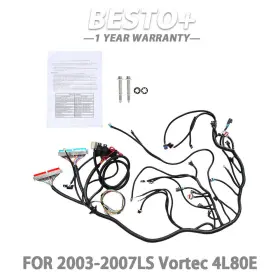 Btp19372p Munirater For 2003-2007 Ls3 Vortec Stand Alone Wire Harness 4l80e 4.8 5.3 6.0 Dbw