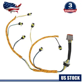 2225917 Nakkaa Fuel Injector Wiring Harness For Cat Caterpillar C7 Engine