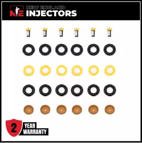 0280150428 New England Injectors Fuel Injector Rebuild Kit Bosch Fits Saab 2.5l 3.0l V6 1994 1995