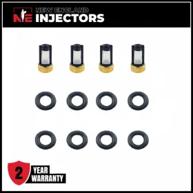 1389563 New England Injectors Fuel Injector Rebuild Kit Siemens Fits Volvo 2.3l I4