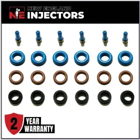 17123966 New England Injectors Fuel Injector Rebuild Kit Delphi Fits Buick 3.1l 3.4l V6 2000-2005