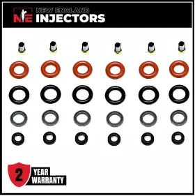 7g9n-ab New England Injectors Fuel Injector Rebuild Kit Denso Fits Volvo 3.0l L6 2008-2016