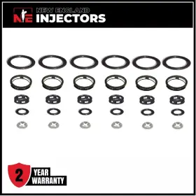 16600-1p102 New England Injectors Fj151 Fuel Injector Rebuild Kit Jecs Fits Nissan 3.0l V6 1992-1997