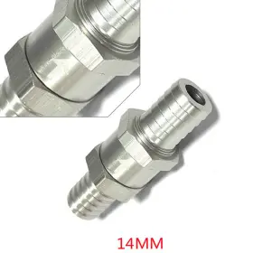 Nomura 550714398738 1 Pcs One Way Check Valve Non Return Inline For Gas Or Diesel Fuel 14mm
