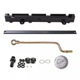 Fr-1002-k Okyeo K-series Billet Aluminum High Flow Fuel Rail K20 K24 2.0/2.4l For Acura Honda