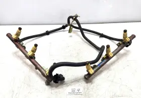 99611003655 Porsche 02-04 Oem Carrera 911 996 3.6l Engine Fuel Injection Rail Line Set
