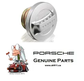 Pcg20127100 Porsche 911 964 993 Aluminum Look Fuel Cap 1980 To 1998 Genuine