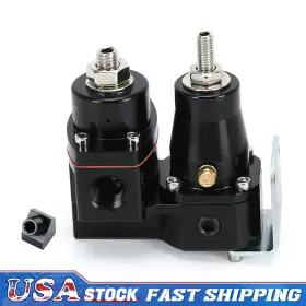 Fpr03bk-qy Pqy Efi To Carb Dual Stage Fuel Pressure Regulator All-in-one Carburetor 3/8 Inch Npt