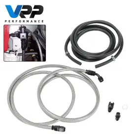 Ofk33 Pqy Fuel Feed Line And Rubber Return For Honda Civic Sedan Coupe Ex Gx 1996-2000 1.6l
