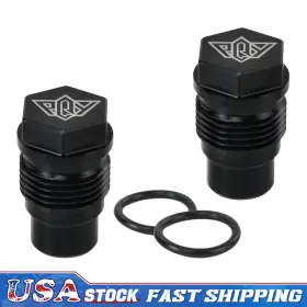 Pqy-odp01bk Pqy Black Fuel Rail Plug For 2007.5-2012 Dodge Ram 2500 3500 6.7l Cummins Diesel
