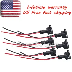 Procarbstore 641376035168 6x Fuel Injector Wiring Harness Connector Set For Nissan 300zx 1984-87 N/a Turbo