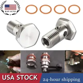Raqp0601 Ra-auto Diesel Fuel Banjo Bolt Ultra High Flow Upgrade Kit For Ford 6.0l6.4l Powerstroke