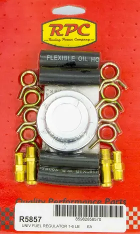 R5857 Racing Power Co-packaged Fits 5/16in And 3/8in Adj. Fuel Regulator