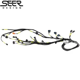 Ech001-ha-bhw Seer Designer Engine Harness For Honda Acura Integra K-swap K20 K24 K-series Tucked Rsx Type S