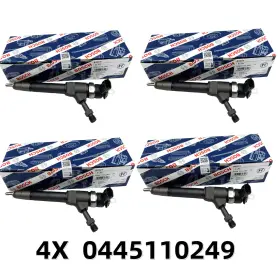 We011-3h50a Send-hk 986 435 178 4x Fuel Injectors For Ford Ranger Mazda Bt50 3.0l Diesel 0445110249