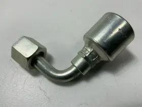 G25240-0404 Spark Unbagged Gates Female Flat-face O-ring Swivel 90 Bent Tube Fitting