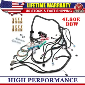 4l80e Sparkwhiz 03-07 W/4l80e Standalone Wiring Harness Dbw For 2003-2007 Ls Ls1 Ls3 Swap Vortec Us