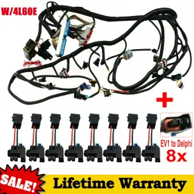 Ls1-4l60e Sparkwhiz W/4l60e Fit Ls Swaps Dbc 4.8 5.3 6.0 97-06 98 99 00 Wiring Harness Stand Alone