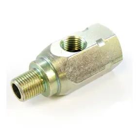 03002006 Squirrelly Performance Parts Oil Pressure Port Npt Male Female Bspt Adapter For Evo 8/9