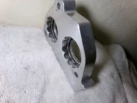 D516-2 Street And Performance Electronics Inc. Helix Power Tower Vortex Spacer Plate For Gm 4300 V-6 With Throttle Body Injection