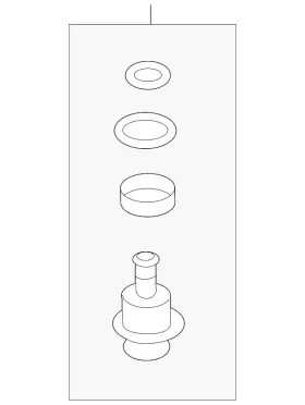 42024fl000 Subaru Genuine Fuel Injection Pressure Regulator