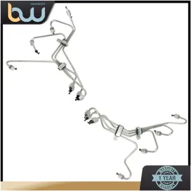 De8tz-9a555a Tinvhy Bw839132th 8pcs Fuel Injection Lines For 1983-1994 Ford F-series Idi Diesel