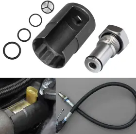 Tkqp919920 Tk-auto 6.0 Ipr Valve Socket And Air Test Fitting Tool Kit Fit For Ford 6.0l Powerstroke