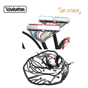 Ech002-dl Tobebetter New 1997-06 Ls Swap 4.8 5.3 6.0 Drive By Cable Dbc Ls1 4l60e Stand Alone Harness