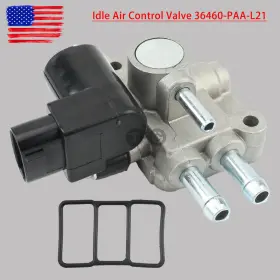 36460-paa-l21 Topgearsltd Idle Air Control Valve With Gasket 3 Port Ac4072 For 98-02 Honda Accord 2.3l-l4 36460-paa-l21 Topgearsltd Idle Air Control Valve With Gasket 3 Port Ac4072 For 98-02 Honda Accord 2.3l-l4