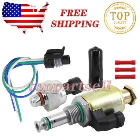 122-5053 Toppartsell 659808619121 Fit Ford F-550 Ipr Icp Pressure Fuel Injection Control Regulator Sensor Valve Us