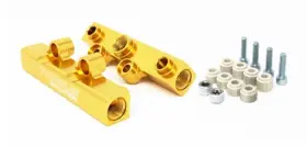 Ts-su-400g.2 Torque Solution Top Feed Fuel Rails For 02-14 Subaru Wrx / 07-18 Sti - Gold