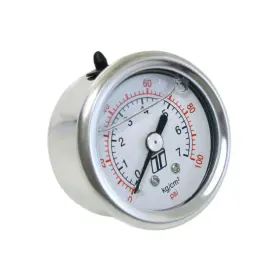 Tlx-turts-0402-2023-cl360a70 Turbosmart Fuel Pressure Regulator Gauge 0-100psi Liquid Fill