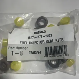 Uremco 724840200030 1 New 1-8 Fuel Injector Seal Kit - Sealed Bag