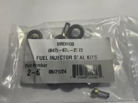 Uremco 724840200061 1 New 2-6 Fuel Injector Seal Kit - Sealed Bag