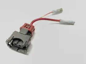 5033 Used-datsun Z31 Offset Tab Fuel Injector Wire Connector Pigtail For 88 Nissan 300zx